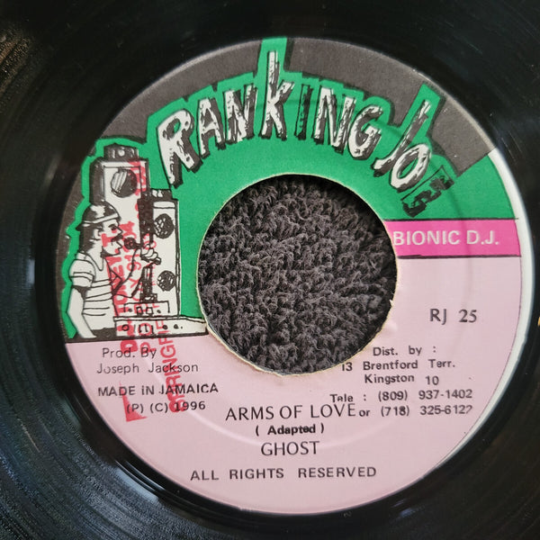 GHOST ARMS OF LOVE JAMAICA IMPORT RANKING JO