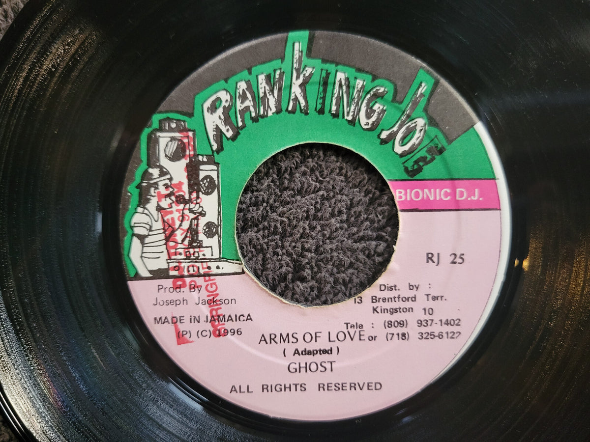 GHOST ARMS OF LOVE JAMAICA IMPORT RANKING JO