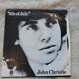 JOHN CHRISTIE 4TH OF JULY PICTURE SLEEVE PAUL MCCARTNEY WHITE LABEL PROMO P-3928