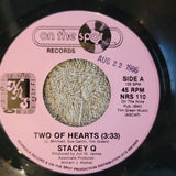 STACEY Q TWO OF HEARTS ON THE SPOT NRS 110 SHY GIRL