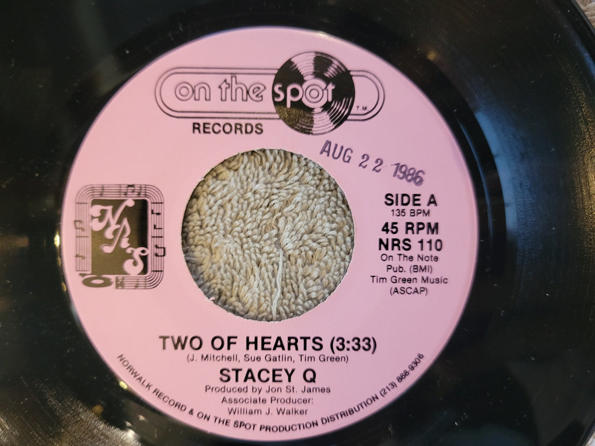 STACEY Q TWO OF HEARTS ON THE SPOT NRS 110 SHY GIRL