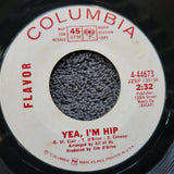 FLAVOR HEART TEASER WHITE LABEL PROMO YEAH, I'M HIP WLP COLUMBIA 4-44673
