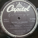PAUL MCCARTNEY WINGS MAYBE IM AMAZED CAPITOL MONO STEREO PROMO