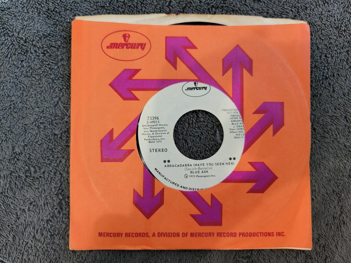BLUE ASH ABRACADABRA DUSTY OLD FAIRGROUNDS WHITE LABEL PROMO WLP MERCURY 73396