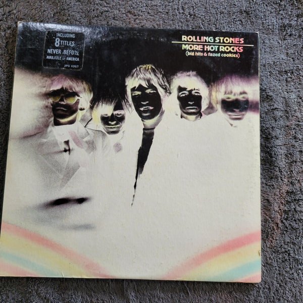 ROLLING STONES MORE HOT ROCKS GATEFOLD STEREO LONDON BLUE LABEL INNER SLEEVES