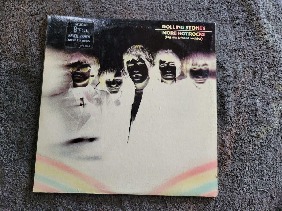 ROLLING STONES MORE HOT ROCKS GATEFOLD STEREO LONDON BLUE LABEL INNER SLEEVES