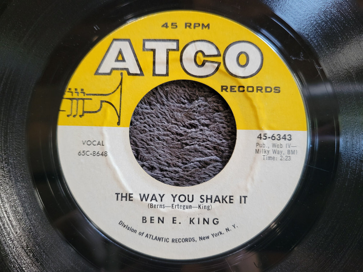 BEN E KING THE WAY YOU SHAKE IT THE RECORD  ATCO