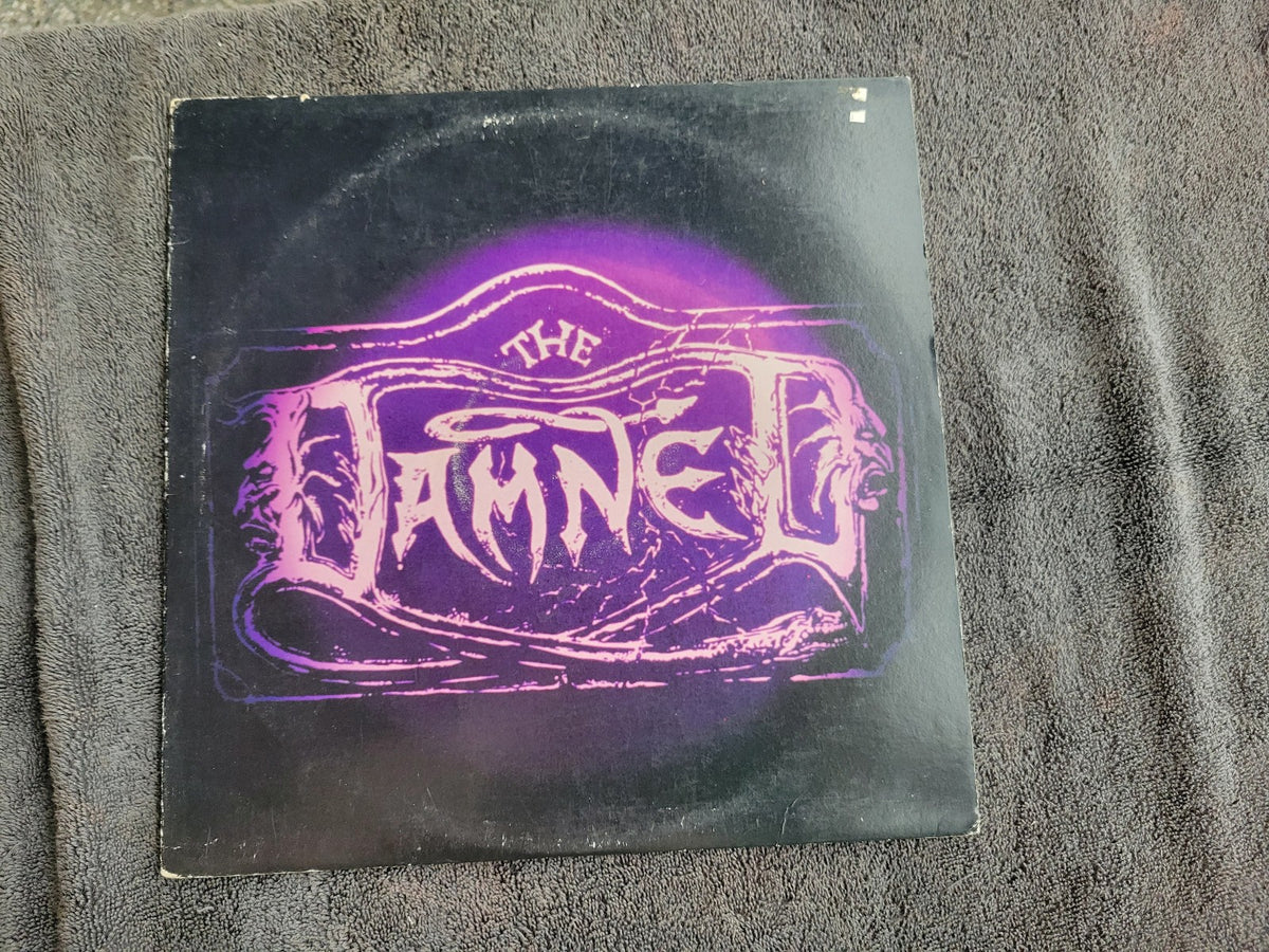 DAMNED THE BLACK ALBUM CAPTAIN SENSIBLE DAVE VANIAN FIRST PRESSING IRS