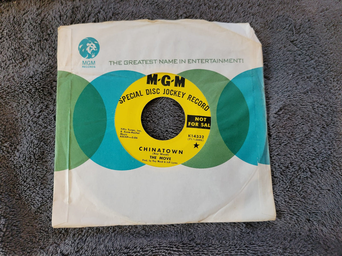 MOVE CHINATOWN DOWN ON THE BAY PROMO MGM K14332 ELO ELECTRIC LIGHT ORCHESTRA