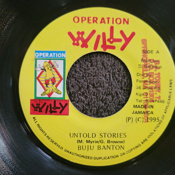 BUJU BANTON UNTOLD STORIES JAMAICA IMPORT OPERATION WILLY