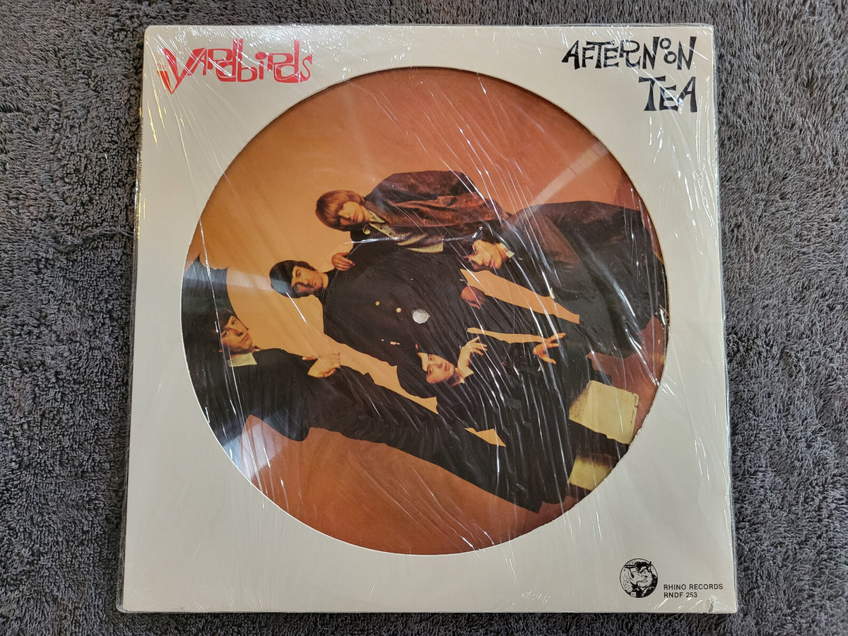 YARDBIRDS AFTERNOON TEA PIC DISC NEW SEALED JIMMY PAGE JEFF BECK
