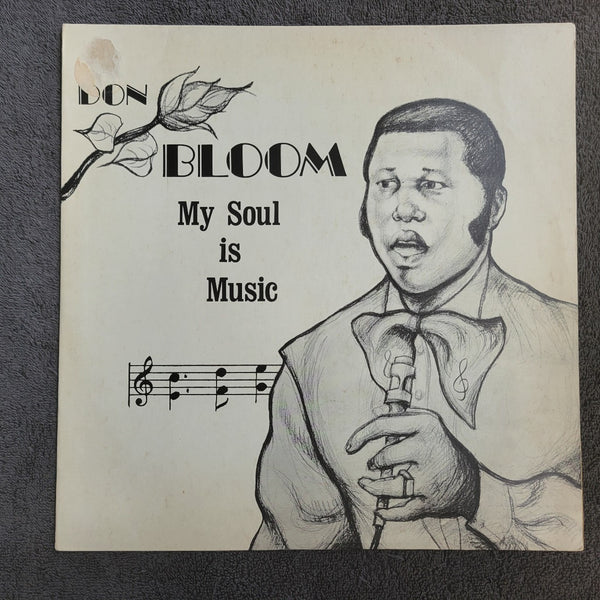 DON BLOOM MY SOUL IS MUSIC ERIOCA JAMAICAN IMPORT BLOOMS JAMAICA
