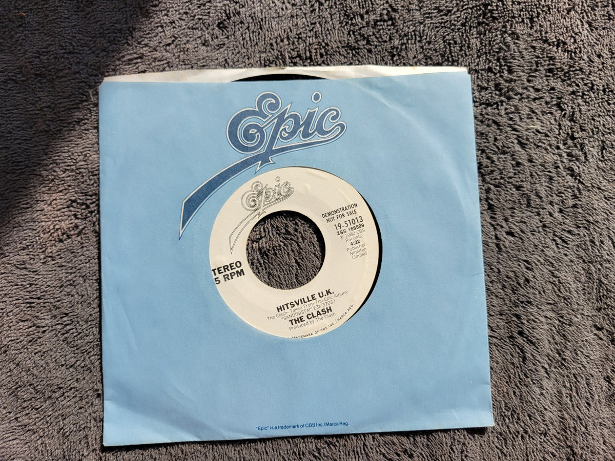 CLASH HITSVILLE UK WLP WHITE LABEL PROMO SANDINISTA