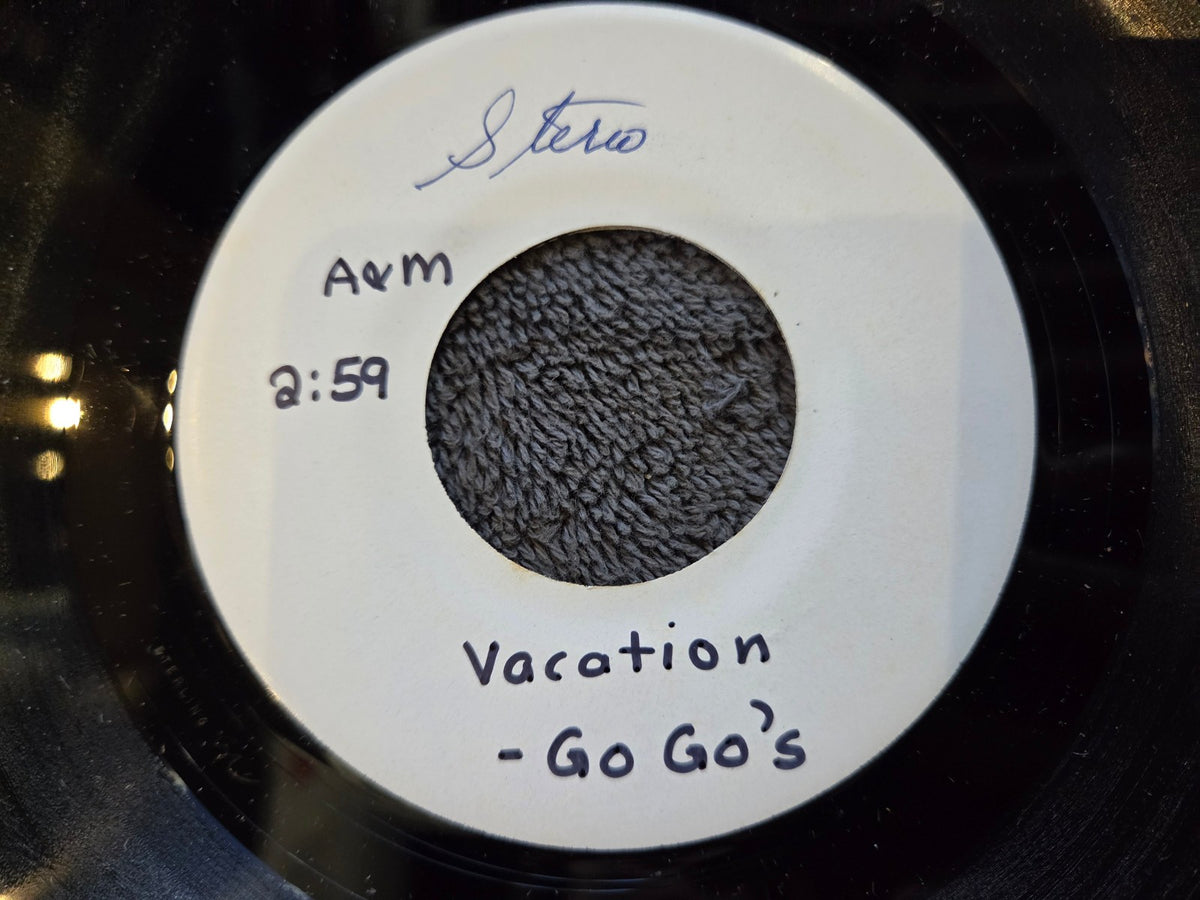 GO GOS VACATION WHITE LABEL PROMO TEST PRESSING MONO/STEREO