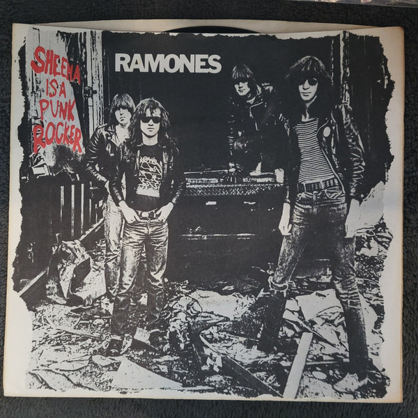 RAMONES SHEENA IS A PUNK ROCKER I DONT CARE FIRST PRESSING SIRE SRE 1006