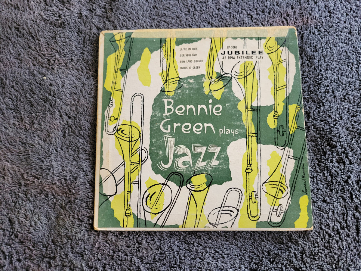 BENNIE GREEN PLAYS JAZZ EP RARE JUBILEE EP JAY GEE 5008