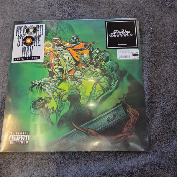 FREDDIE GIBBS YOU ONLY DIE 1NCE NEW SEALED RSD GREEN VINYL RECORD STORE DAY