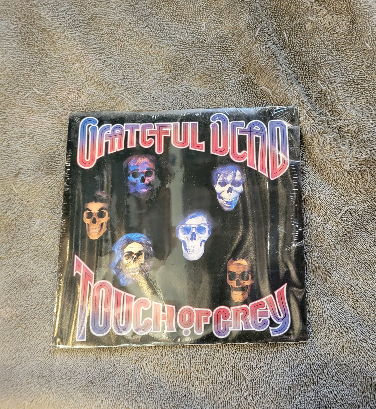 GRATEFUL DEAD TOUCH OF GREY NEW SEALED PROMO GREY VINYL POSTER COVER BOB WEIR