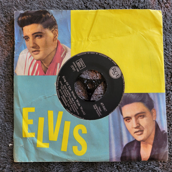 ELVIS PRESLEY KING OF THE WHOLE WIDE WORLD IMPORT GERMANY HOME IS WHERE HEART IS