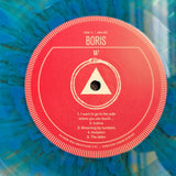 BORIS W COKE BOTTLE CLEAR AQUA SPLATTER VINYL W/ BOOKLET SHRINK