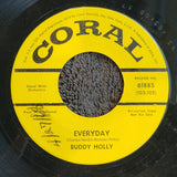 BUDDY HOLLY EVERYDAY PEGGY SUE PROMO YELLOW LABEL CORAL
