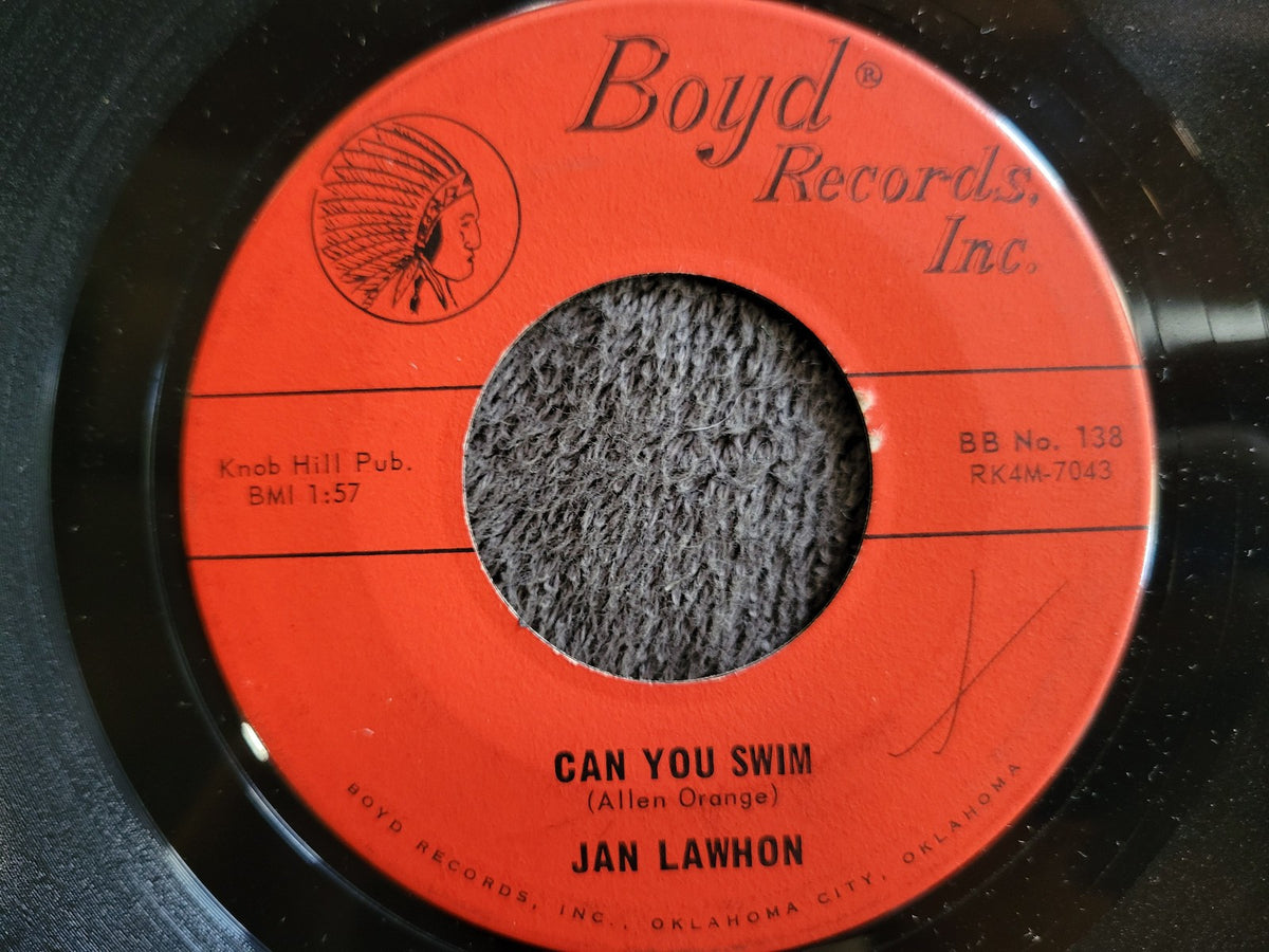 JAN LAWHON CAN YOU SWIM / IM GONNA LOVE YOU BOYD RECORDS
