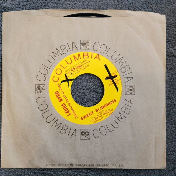 LAURA NYRO STONED SOUL PICNIC SWEET BLINDNESS PROMO COLUMBIA JZSP 139152