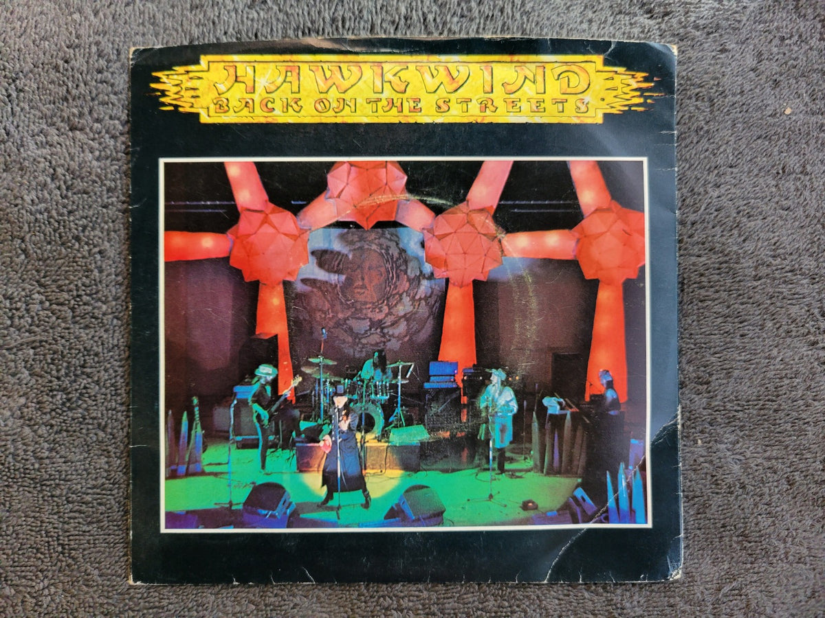 HAWKWIND BACK ON THE STREETS THE DREAM OF ISIS PICTURE SLEEVE UK IMPORT CB 299