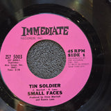 SMALL FACES TIN SOLDIER PINK FONT SLEEVE I FEEL MUCH BETTER IMMEDIATE ZS 5003