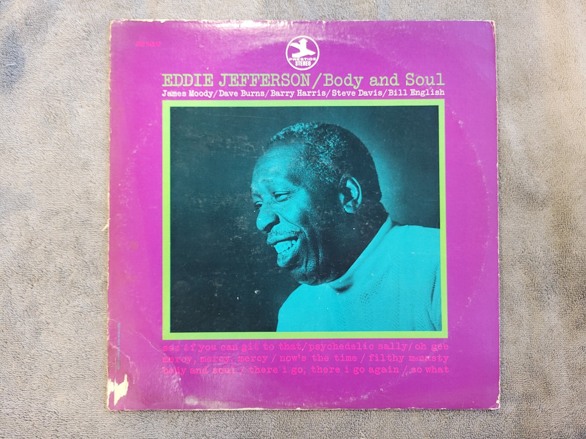 EDDIE JEFFERSON BODY AND SOUL FIRST PRESSING JAMES MOODY DAVE BURNS BARRY HARRIS