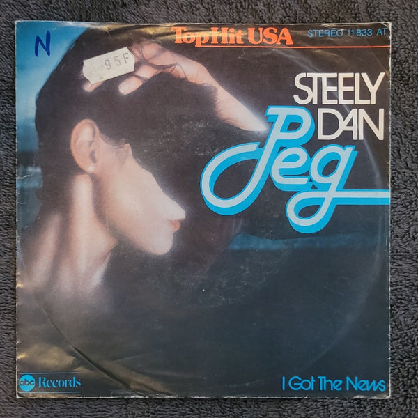 STEELY DAN PEG I GOT THE NEWS PICTURE SLEEVE GERMANY IMPORT