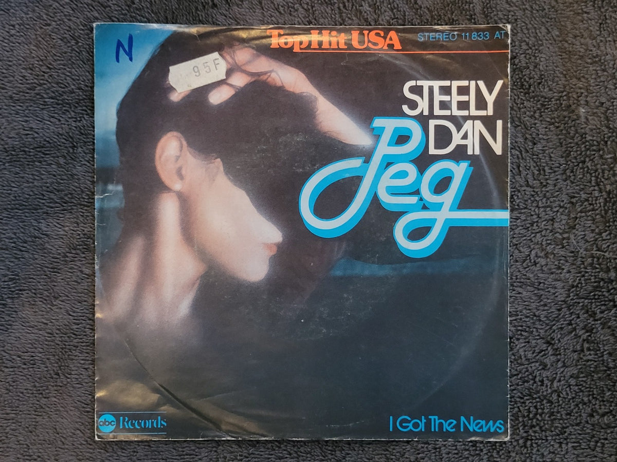 STEELY DAN PEG I GOT THE NEWS PICTURE SLEEVE GERMANY IMPORT