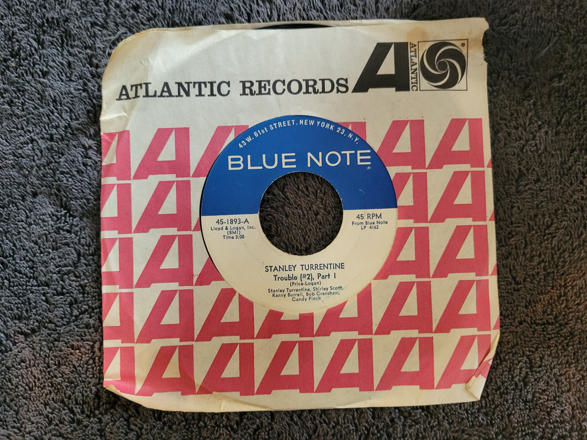STANLEY TURRENTINE TROUBLE #2 PART 1  PART 2  BLUE NOTE