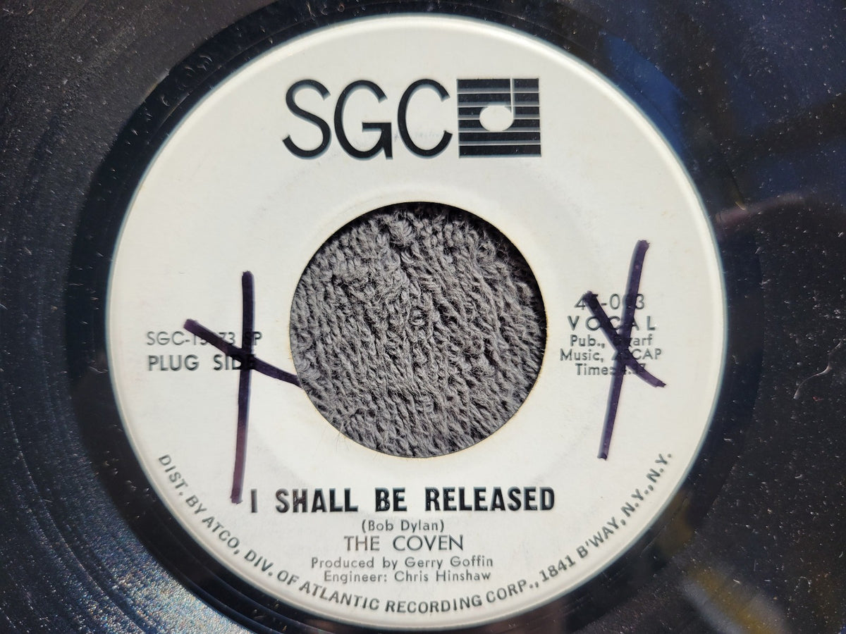 COVEN I SHALL BE RELEASED SGC 15074 IVE COME TOO FAR WHITE LABEL PROMO WLP