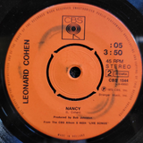 LEONARD COHEN PASSING THROUGH 7" IMPORT NETHERLANDS NANCY