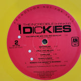 DICKIES THE INCREDIBLE SHRINKING FIRST PRESSING YELLOW VINYL