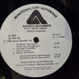 PATTI SMITH GROUP RADIO ETHIOPIA WHITE LABEL PROMO W/ INSERT PROM SHEET/BIO