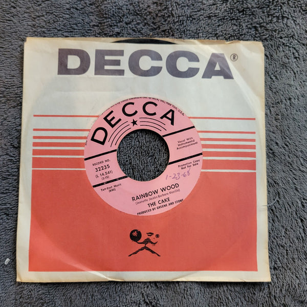 CAKE RAINBOW WOOD PROMO FIRE FLY DECCA 32235