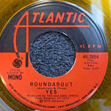 YES ROUNDABOUT PROMO YELLOW VINYL MONO ATLANTIC 45-2854