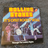 ROLLING STONES ITS ONLY ROCK N ROLL IMPORT GERMANY RS 19 114 THROUGH THE LONELY