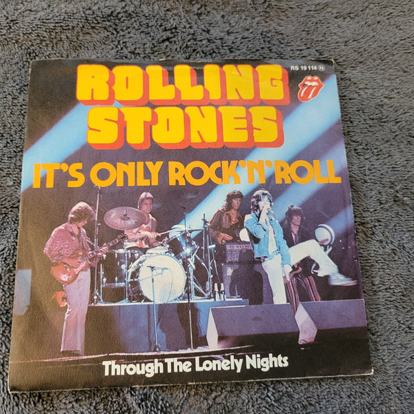 ROLLING STONES ITS ONLY ROCK N ROLL IMPORT GERMANY RS 19 114 THROUGH THE LONELY