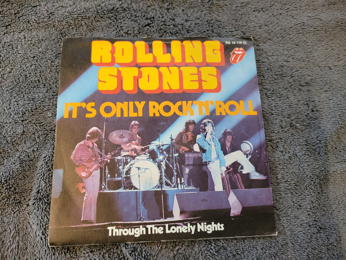 ROLLING STONES ITS ONLY ROCK N ROLL IMPORT GERMANY RS 19 114 THROUGH THE LONELY