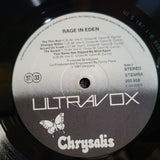 ULTRAVOX RAGE IN EDEN GERMAN IMPORT WEST GERMANY MIDGE URE VISAGE