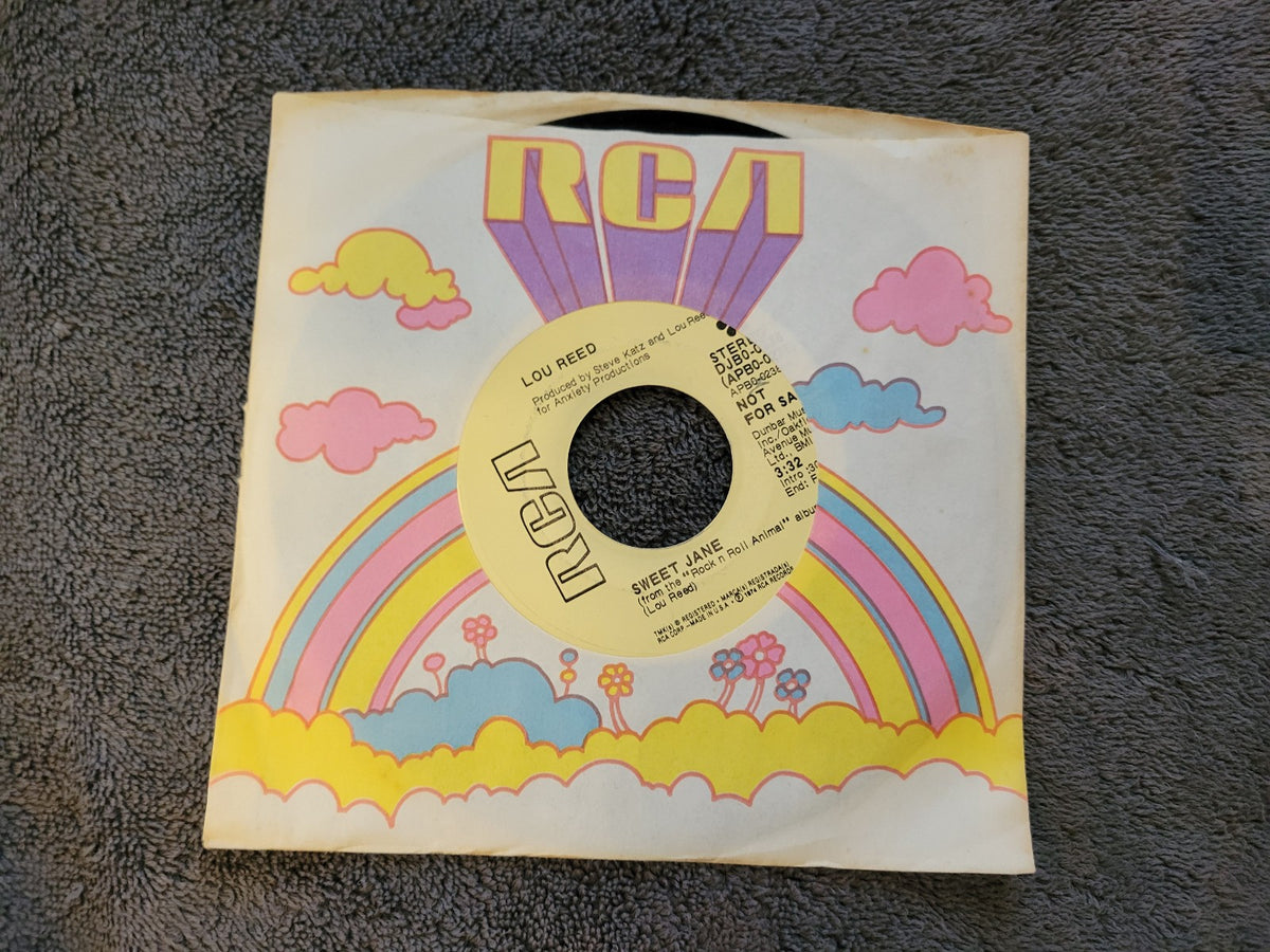 LOU REED SWEET JANE PROMO LADY DAY VELVET UNDERGROUND RCA DJB0-0238