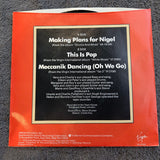XTC MAKING PLANS FOR NIGEL WHITE LABEL PROMO MONO PICTURE SLEEVE VIRGIN VA 67009
