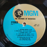 FRANK ZAPPA MOTHERS OF INVENTION SELF TITLED S/T