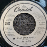 PAUL MCCARTNEY SILLY LOVE SONGS LONG SHORT VERSIONS WHITE LABEL PROMO P-4256
