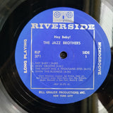 JAZZ BROTHERS HEY BABY! MONO RIVERSIDE RLP 371