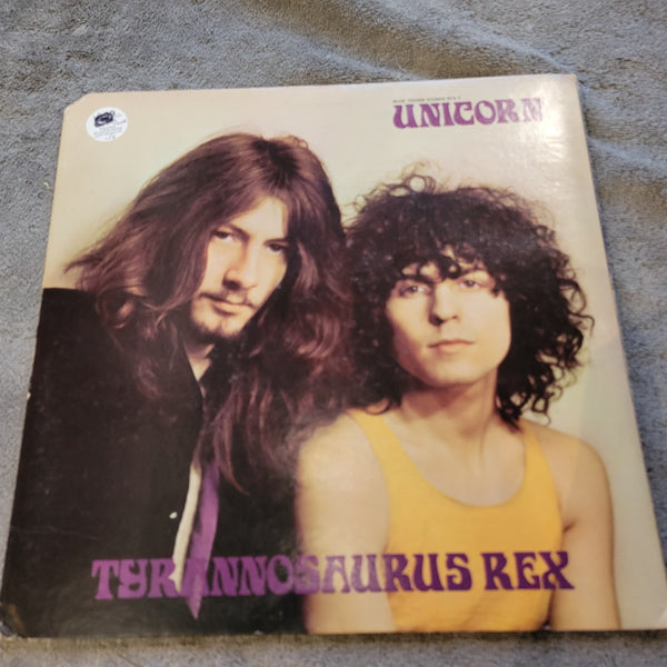 T REX TYRANNOSAURUS UNICORN BLUE THUMB GATEFOLD FIRST PRESSING MARC BOLAN BTS 7