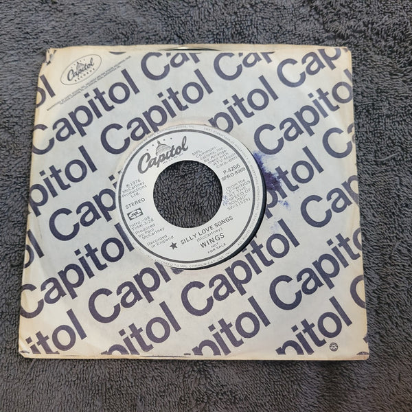 PAUL MCCARTNEY SILLY LOVE SONGS LONG SHORT VERSIONS WHITE LABEL PROMO P-4256